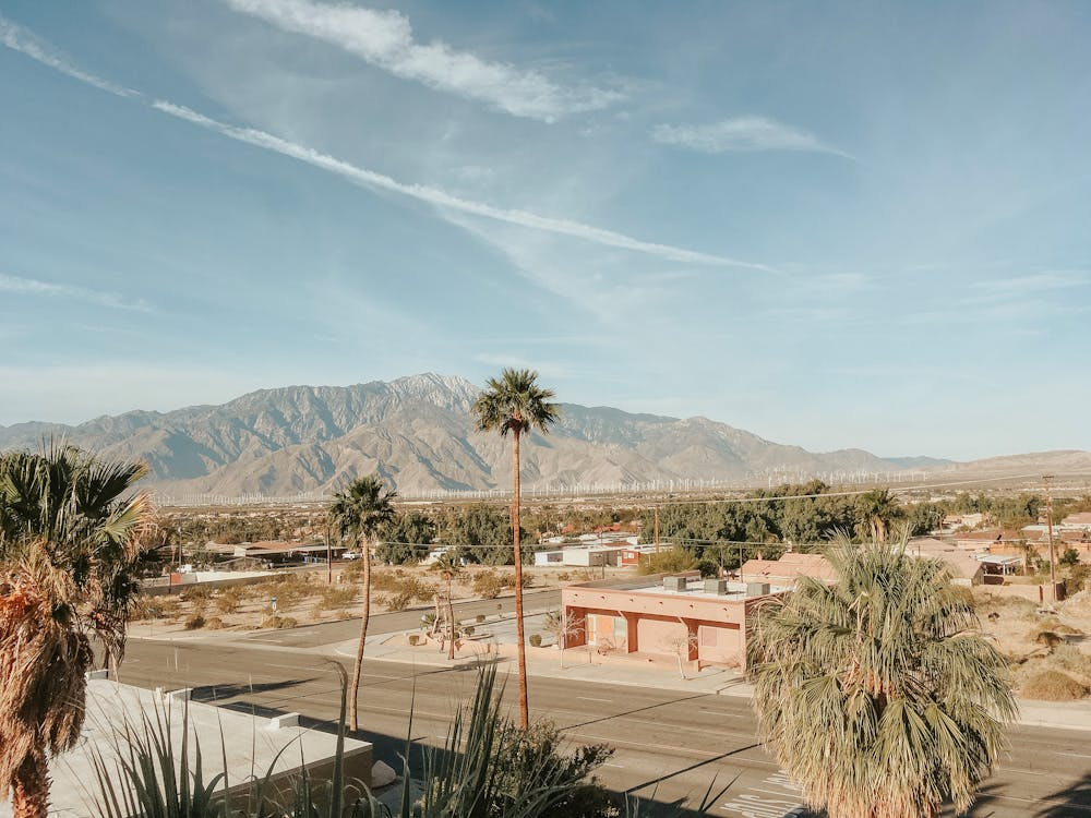 A view of Palm Springs. 