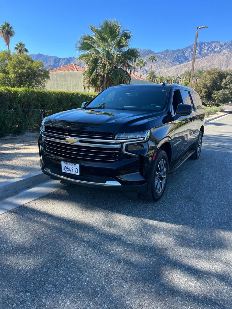 A Cadillac Escalade parked outdoors