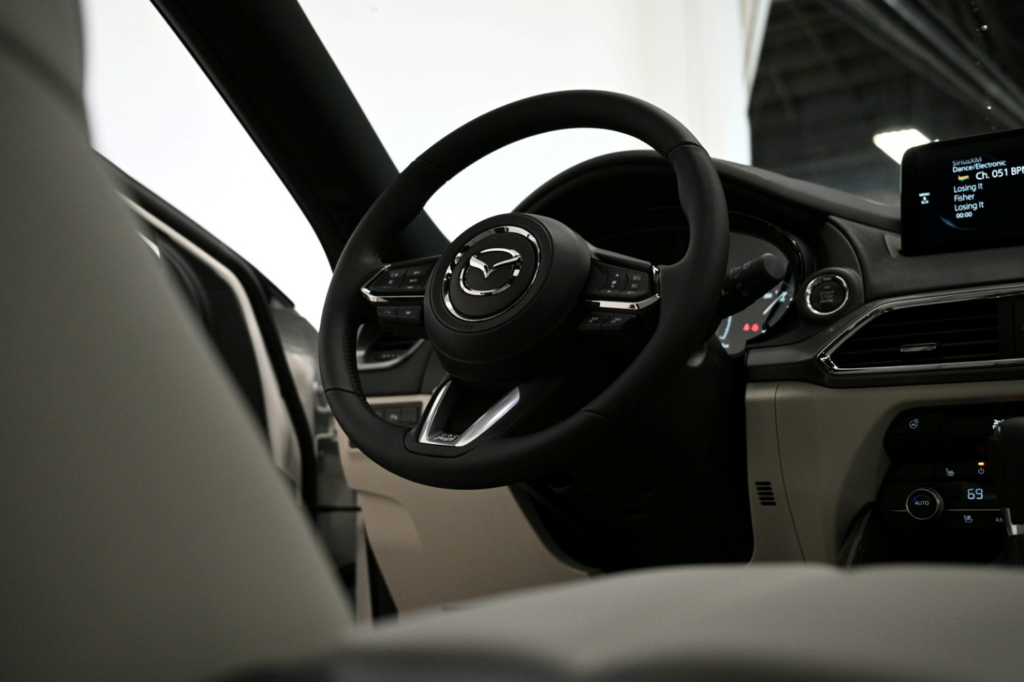 Steering wheel of a car